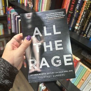 6/$30 All The Rage by Courtney Summers Novel Book Paperback Fiction